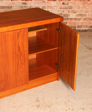 Load image into Gallery viewer, Danish Mid Century teak sideboard by Christian Linneberg, circa 1970s
