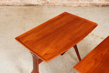 Load image into Gallery viewer, Danish Mid Century teak nest of tables by Johannes Andersen for CFC Silkeborg, circa 1960s

