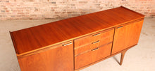 Load image into Gallery viewer, Mid Century teak sideboard by Meredew, circa 1960s
