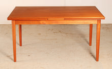 Load image into Gallery viewer, Large Danish Mid Century extending teak dining table by AM Mobler, circa 1960s
