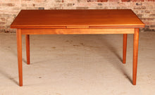 Load image into Gallery viewer, Large Danish Mid Century extending teak dining table by AM Mobler, circa 1960s
