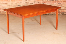 Load image into Gallery viewer, Large Danish Mid Century extending teak dining table by AM Mobler, circa 1960s
