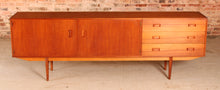 Load image into Gallery viewer, Mid Century 'Modulus' long teak sideboard by Fristho, Netherlands, circa 1960s
