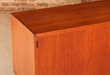 Load image into Gallery viewer, Mid Century 'Modulus' long teak sideboard by Fristho, Netherlands, circa 1960s
