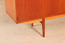 Load image into Gallery viewer, Mid Century 'Modulus' long teak sideboard by Fristho, Netherlands, circa 1960s
