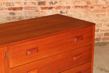 Load image into Gallery viewer, Mid Century 'Modulus' long teak sideboard by Fristho, Netherlands, circa 1960s
