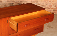 Load image into Gallery viewer, Mid Century 'Modulus' long teak sideboard by Fristho, Netherlands, circa 1960s
