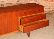 Load image into Gallery viewer, Mid Century 'Modulus' long teak sideboard by Fristho, Netherlands, circa 1960s
