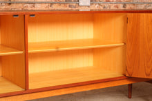 Load image into Gallery viewer, Mid Century 'Modulus' long teak sideboard by Fristho, Netherlands, circa 1960s
