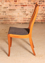 Load image into Gallery viewer, Set of 6 Mid Century teak dining chairs by White&amp;Newton, circa 1960s

