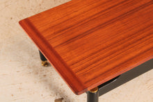 Load image into Gallery viewer, Mid Century G-plan Librenza tola and black long coffee table, circa 1960s
