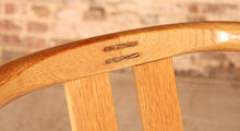 Load image into Gallery viewer, Set Of 4 Danish Mid Century oak dining chairs by Hans J. Frydendal For Boltinge, circa 1970s

