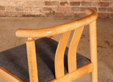 Load image into Gallery viewer, Set Of 4 Danish Mid Century oak dining chairs by Hans J. Frydendal For Boltinge, circa 1970s
