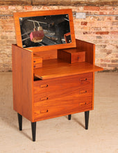 Load image into Gallery viewer, Danish Mid Century rosewood dresser / vanity chest of drawers by Arne Hovmand Olsen for Mogens Kold c.1960s

