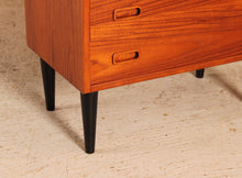 Load image into Gallery viewer, Danish Mid Century rosewood dresser / vanity chest of drawers by Arne Hovmand Olsen for Mogens Kold c.1960s
