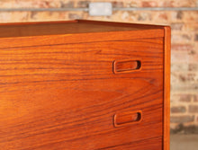 Load image into Gallery viewer, Danish Mid Century rosewood dresser / vanity chest of drawers by Arne Hovmand Olsen for Mogens Kold c.1960s
