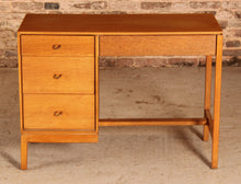 Load image into Gallery viewer, Mid Century oak dressing table / desk by John and Sylvia Reid for Stag, circa 1960s
