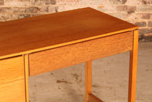 Load image into Gallery viewer, Mid Century oak dressing table / desk by John and Sylvia Reid for Stag, circa 1960s
