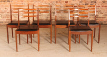 Load image into Gallery viewer, Set of 6 Midcentury G-Plan Fresco Dining chairs by Victor Wilkins c.1960s
