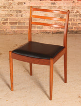 Load image into Gallery viewer, Set of 6 Midcentury G-Plan Fresco Dining chairs by Victor Wilkins c.1960s
