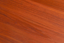Load image into Gallery viewer, Danish Mid Century teak extending round dining table by Edvard Valentinsen, circa 1960s.
