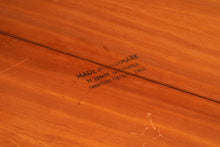 Load image into Gallery viewer, Danish Mid Century teak extending round dining table by Edvard Valentinsen, circa 1960s.
