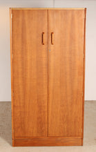Load image into Gallery viewer, Mid Century G-plan Brandon range oak double wardrobe, circa 1960s
