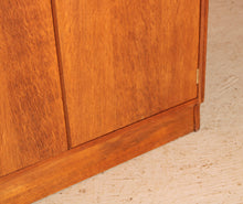 Load image into Gallery viewer, Mid Century G-plan Brandon range oak double wardrobe, circa 1960s
