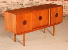 Load image into Gallery viewer, Mid Century teak sideboard by Avalon, circa 1960s.
