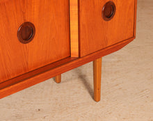 Load image into Gallery viewer, Mid Century teak sideboard by Avalon, circa 1960s.
