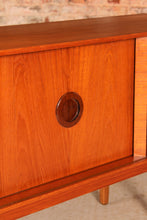 Load image into Gallery viewer, Mid Century teak sideboard by Avalon, circa 1960s.
