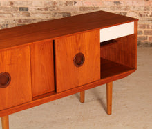Load image into Gallery viewer, Mid Century teak sideboard by Avalon, circa 1960s.
