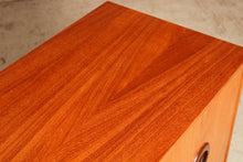 Load image into Gallery viewer, Mid Century teak sideboard by Avalon, circa 1960s.
