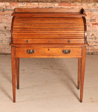Load image into Gallery viewer, Vintage oak rolltop desk / bureau, early 20th Century
