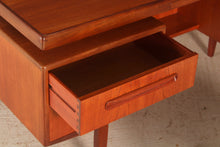 Load image into Gallery viewer, Midcentury Fresco Teak Dressing Table &amp; Stool by G-Plan, circa 1960s.

