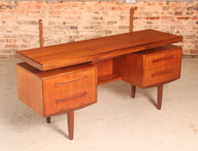 Load image into Gallery viewer, Midcentury Fresco Teak Dressing Table &amp; Stool by G-Plan, circa 1960s.

