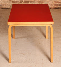 Load image into Gallery viewer, Mid Century Alvar Aalto children's table and chair model 68 by Artek, Finland, circa 1960s.
