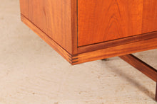 Load image into Gallery viewer, Mid Century teak sideboard with brused steel handles by Robert Heritage for Archie Shine, circa 1960s
