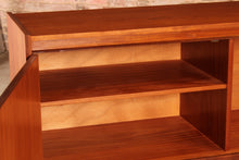 Load image into Gallery viewer, Mid Century teak sideboard with brused steel handles by Robert Heritage for Archie Shine, circa 1960s
