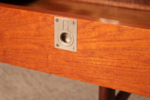 Load image into Gallery viewer, Mid Century teak sideboard with brused steel handles by Robert Heritage for Archie Shine, circa 1960s

