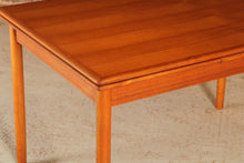 Load image into Gallery viewer, Danish Mid Century extending teak dining table, circa 1970s
