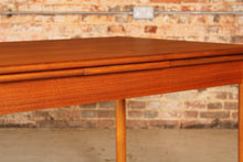 Load image into Gallery viewer, Danish Mid Century extending teak dining table, circa 1970s
