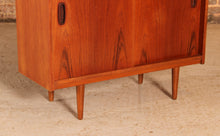 Load image into Gallery viewer, Mid Century teak writing bureau, circa 1960s
