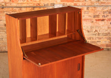 Load image into Gallery viewer, Mid Century teak writing bureau, circa 1960s
