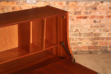 Load image into Gallery viewer, Mid Century teak writing bureau, circa 1960s
