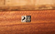 Load image into Gallery viewer, Mid Century oak chest of drawers with chrome legs by John and Sylvia Reid for Stag, circa 1960s
