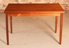 Load image into Gallery viewer, Danish Mid Century extending teak dining table, circa 1970
