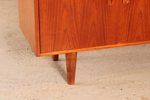 Load image into Gallery viewer, Midcentury G-Plan Fresco Sideboard on New Tapered Legs, circa 1970s.
