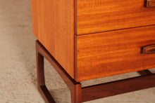Load image into Gallery viewer, A pair of G-plan Quadrille teak chest of drawers, circa 1960s
