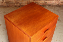 Load image into Gallery viewer, A pair of G-plan Quadrille teak chest of drawers, circa 1960s
